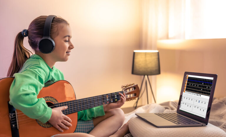 How Online Fun Guitar Learning for Kids Sparks Creativity!